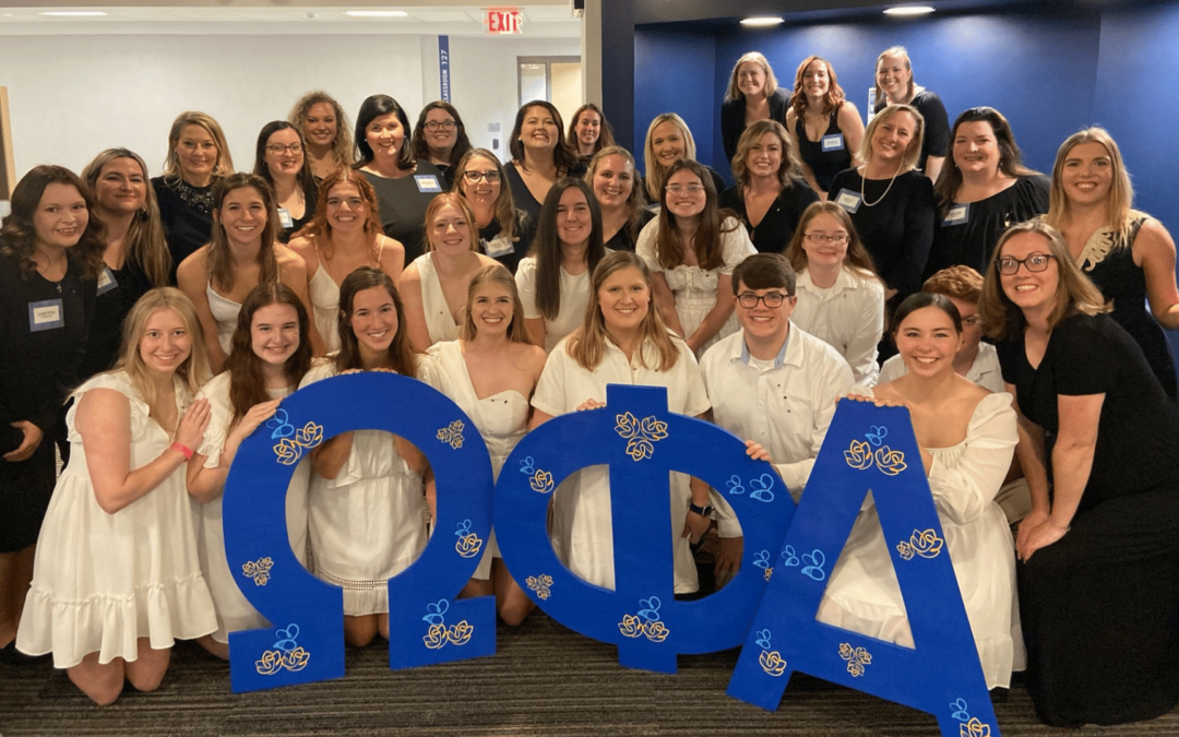 Omicron Chapter Reinducted as an Active Chapter