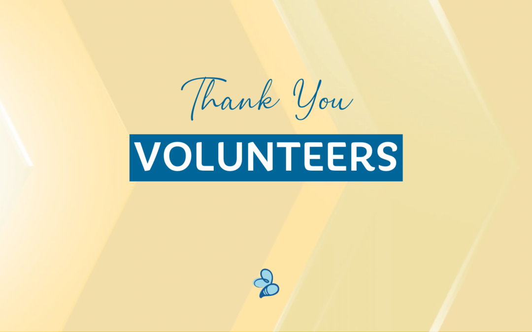 Thank you, volunteers.