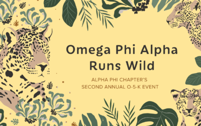 Alpha Phi Chapter Will Run Wild at Their Annual O-5-K Event